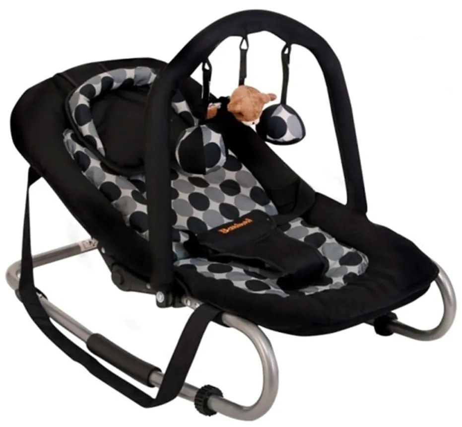 Baninni 410577  Baby Bouncer "Relax Classic" Black Circle BNBO002-BKCL