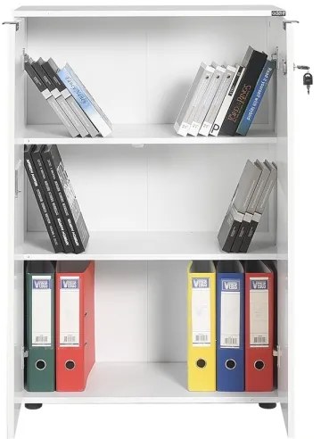 Komoda 109x72 cm biela