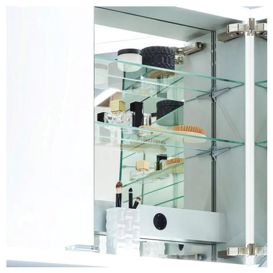 Emco Evo - Osvetlená nástenná zrkadlová skrinka LED 1000 mm, zrkadlová 939708105