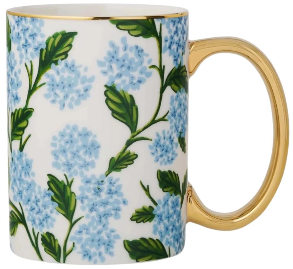 Rifle Paper Co. Porcelánový hrnček Hydrangea 470 ml