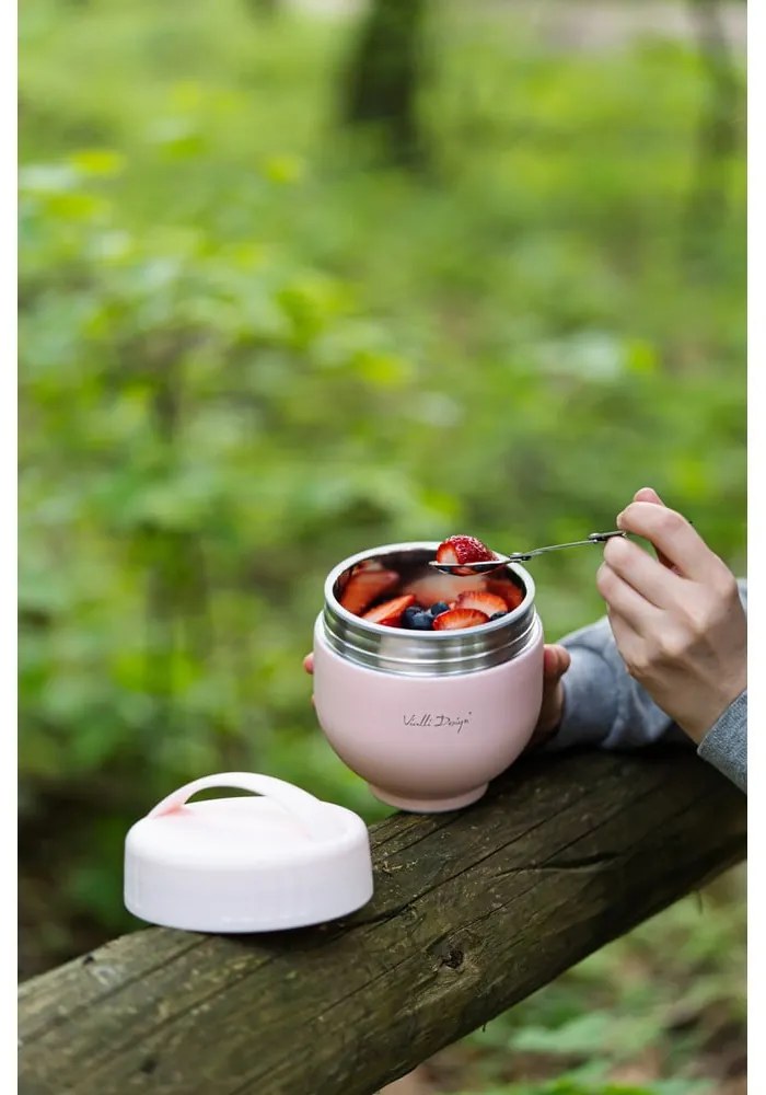 Termoska na jedlo s lyžicou Fuori – Vialli Design