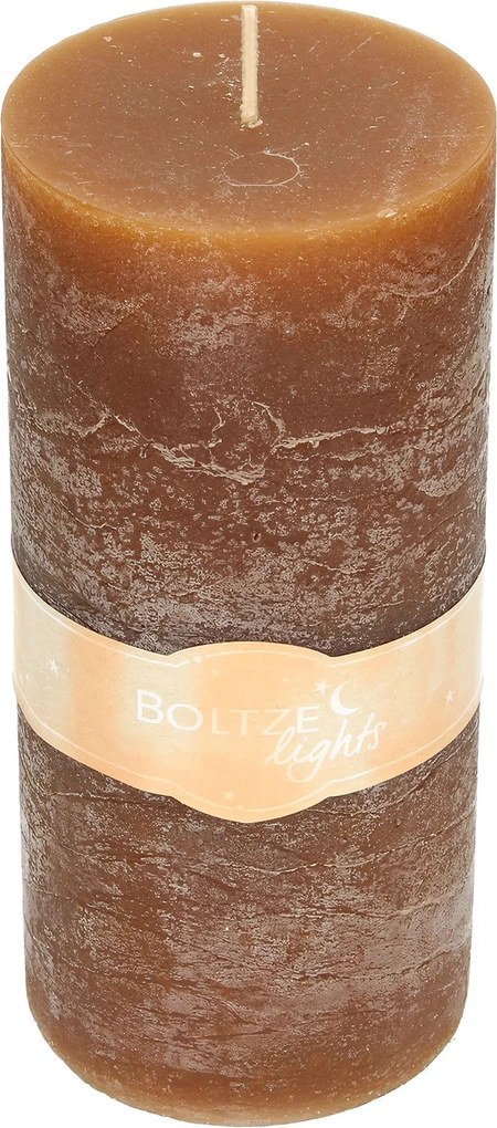 Sviečka Lea 20cm brown