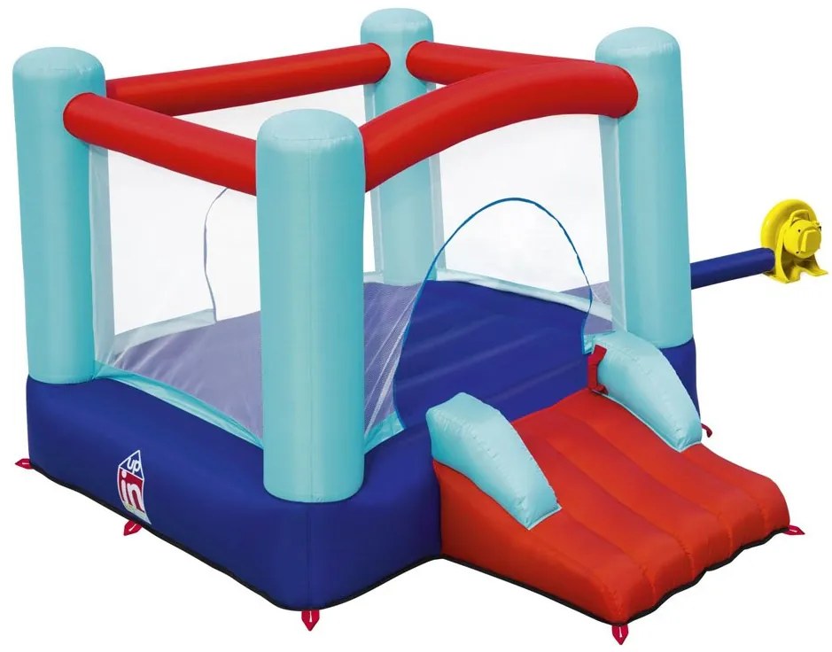 Bestway 53310 Nafukovací skákací hrad so šmýkačkou Spring 2,5 x 2,1 x 1,52 m