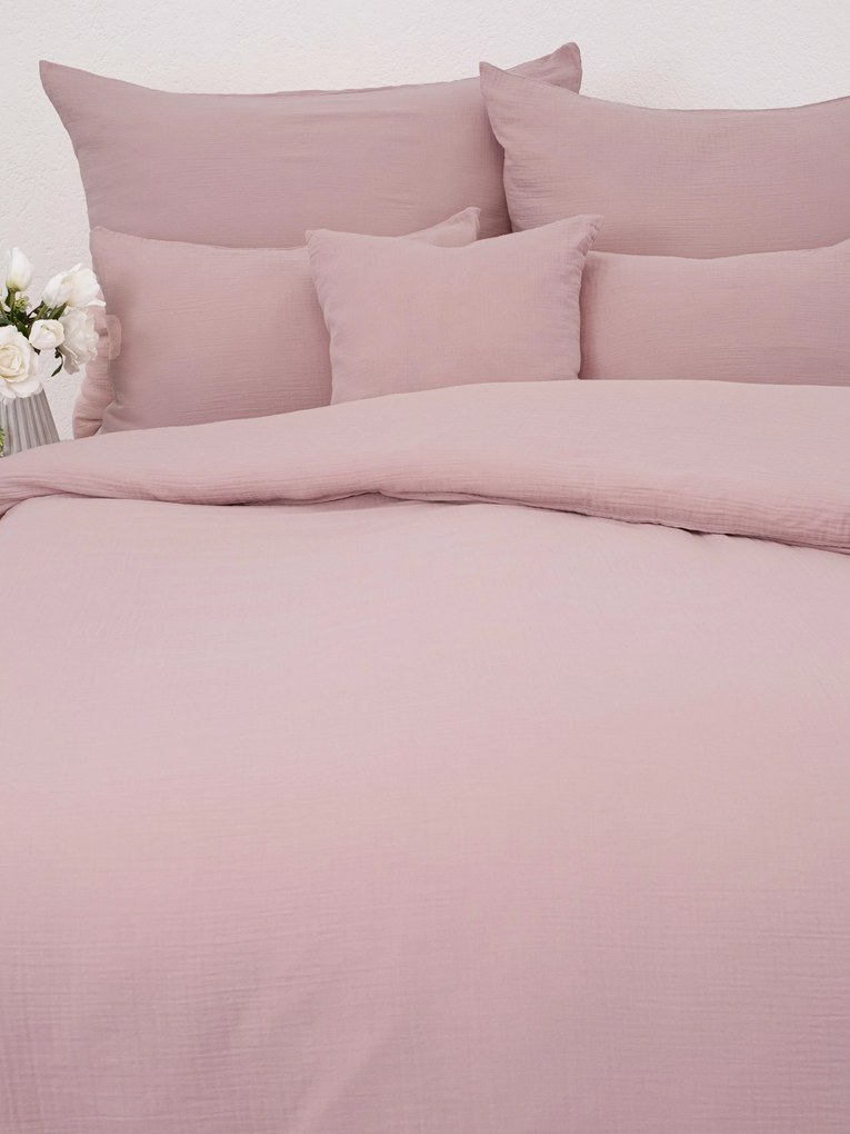 Predĺžené mušelínové obliečky – Alexia staroružové