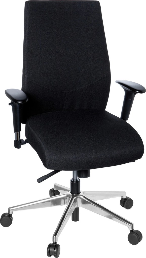 XXXLutz OTOČNÁ STOLIČKA, plochá tkanina, čierna MID.YOU - Online Only kancelárie - 001918013901