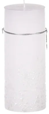 Sviečka 15cm biela