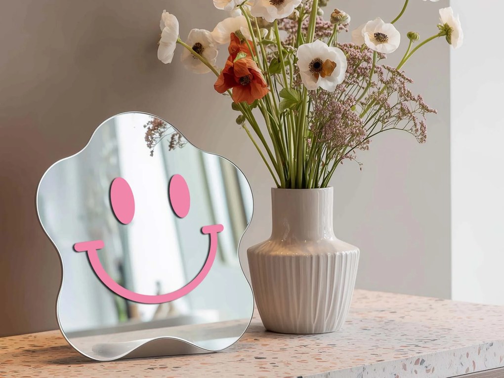 Nálepka na zrkadlo S18 – Smile 39x31