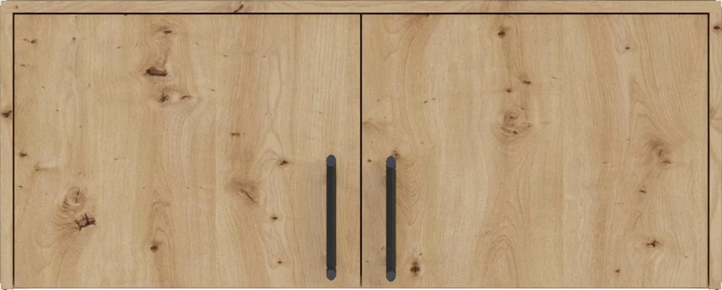 Nádstavec Smart 100cm, dub sonoma/biela