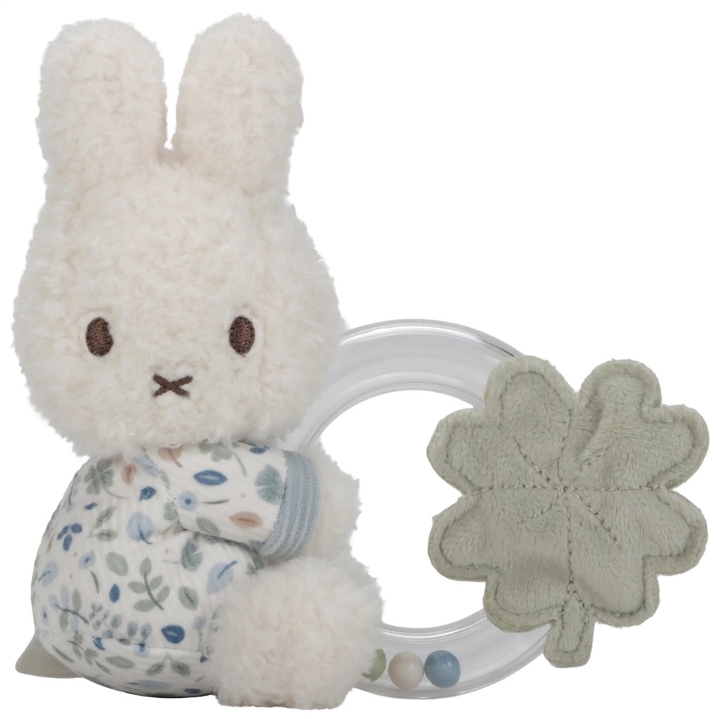 Hrkálka s korálkami králiček Miffy Lucky Leaves