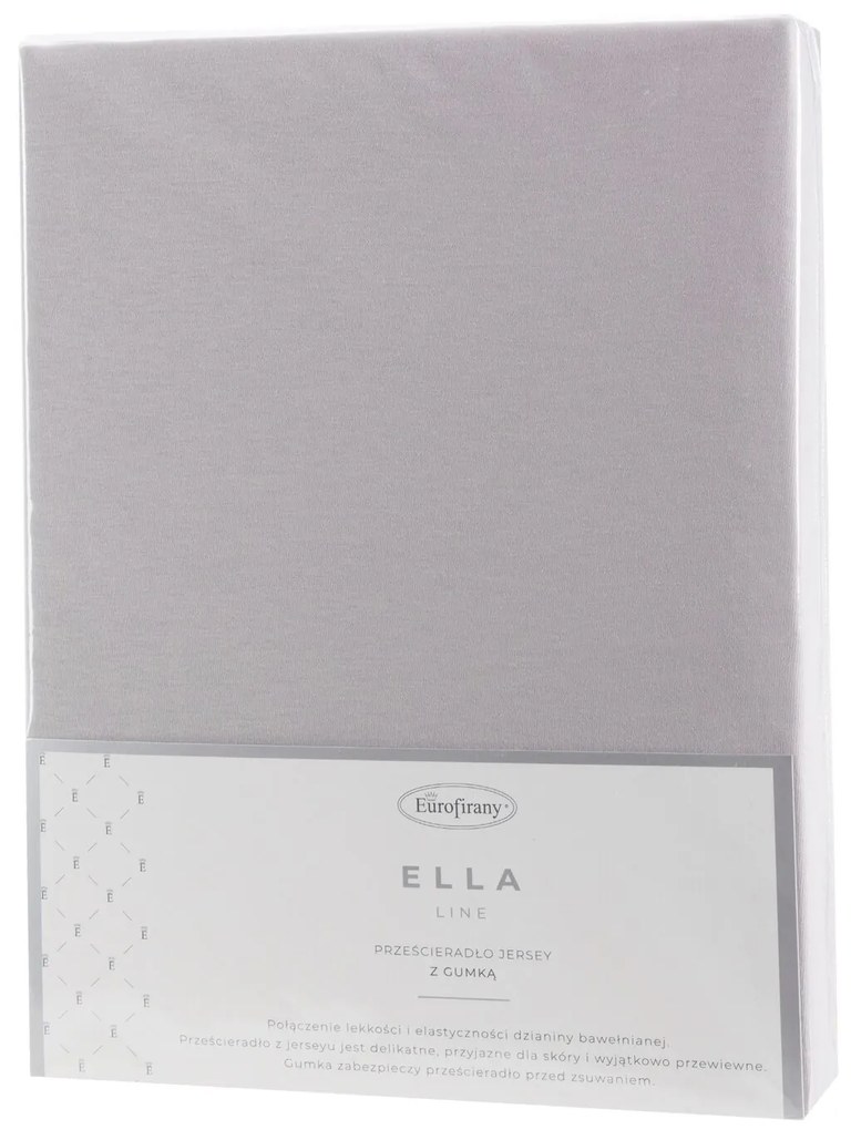 BAVLNENÉ PRESTIERADLO S GUMOU ADELA 220X200X25 CM SVETLOSIVÁ