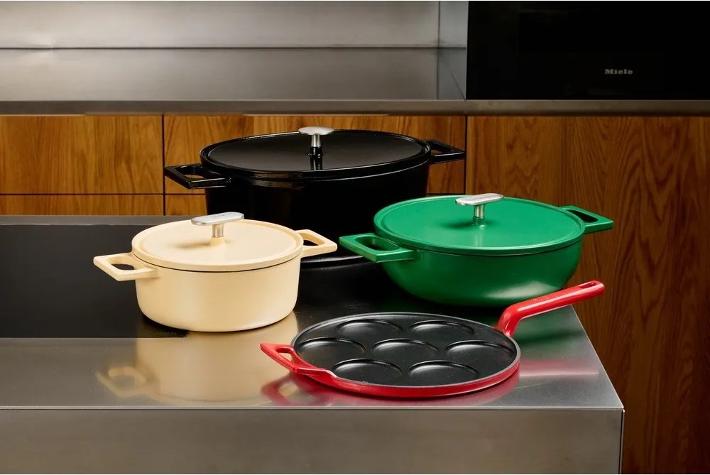 Liatinová panvica s pokrievkou ø 26 cm tegame Mattia 3.0 – FABINI