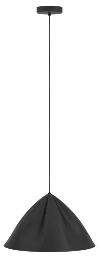 Eglo 900835 - Luster na lanku PODERE 1xE27/40W/230V čierna