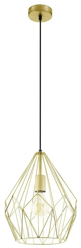 Eglo 49933 - Závesné svietidlo CARLTON 1xE27/60W/230V