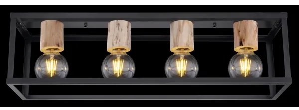 Globo 15476-4D - Stropné svietidlo HAGAR 4xE27/60W/230V