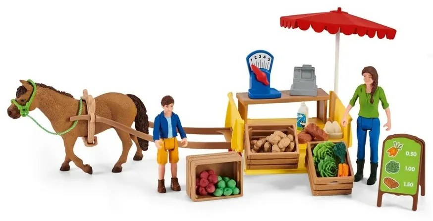 Schleich 42528 Mobilný farmársky stánok