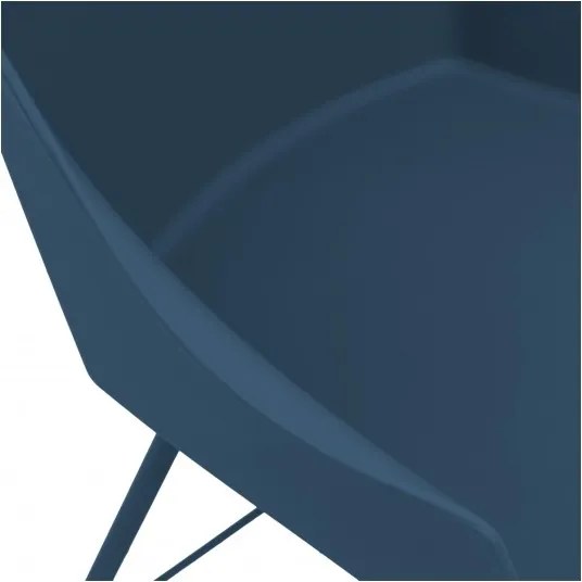 MI Stolička CLARA tmavomodrá