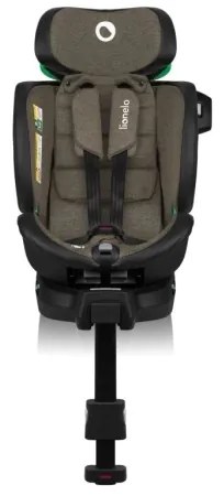 Lionelo - Autosedačka so základňou otočná HARMONY i-Size 40-150 cm čierna/olivová