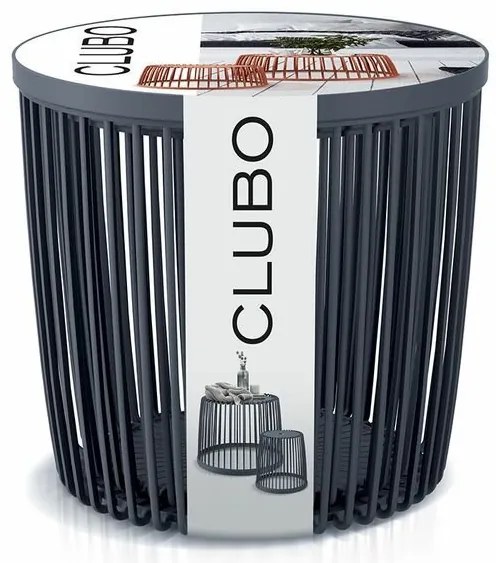 Set 2 univerzálnych košov CLUBO 25+35l antracit