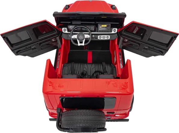 Elektrické autíčko Mercedes Benz G63 AMG XXL STRONG červené