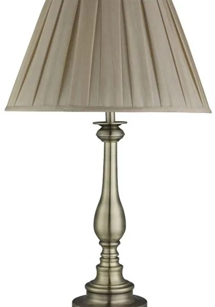 Searchlight EU4023AB - Stolná lampa FLEMISH 1xE27/60W/230V