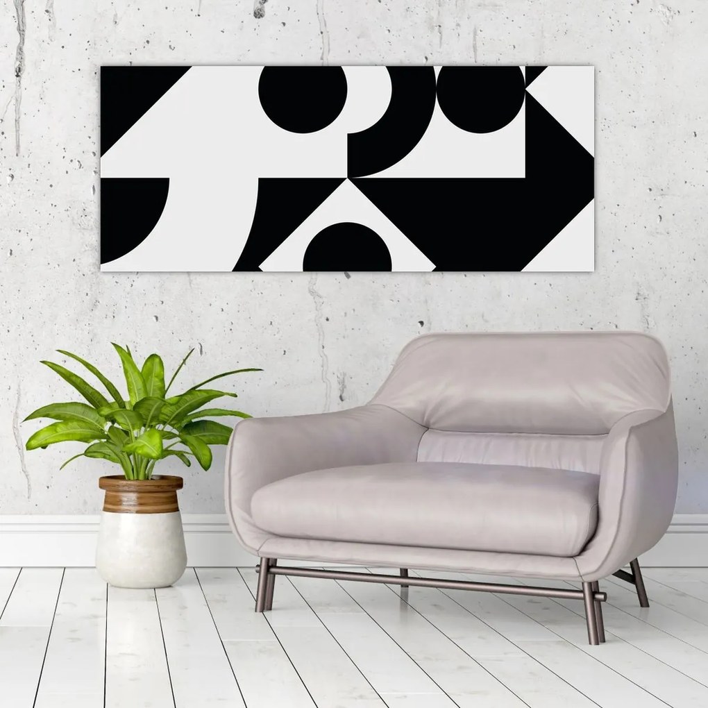 Obraz - Geometrická abstrakcia N⁰1 (120x50 cm)