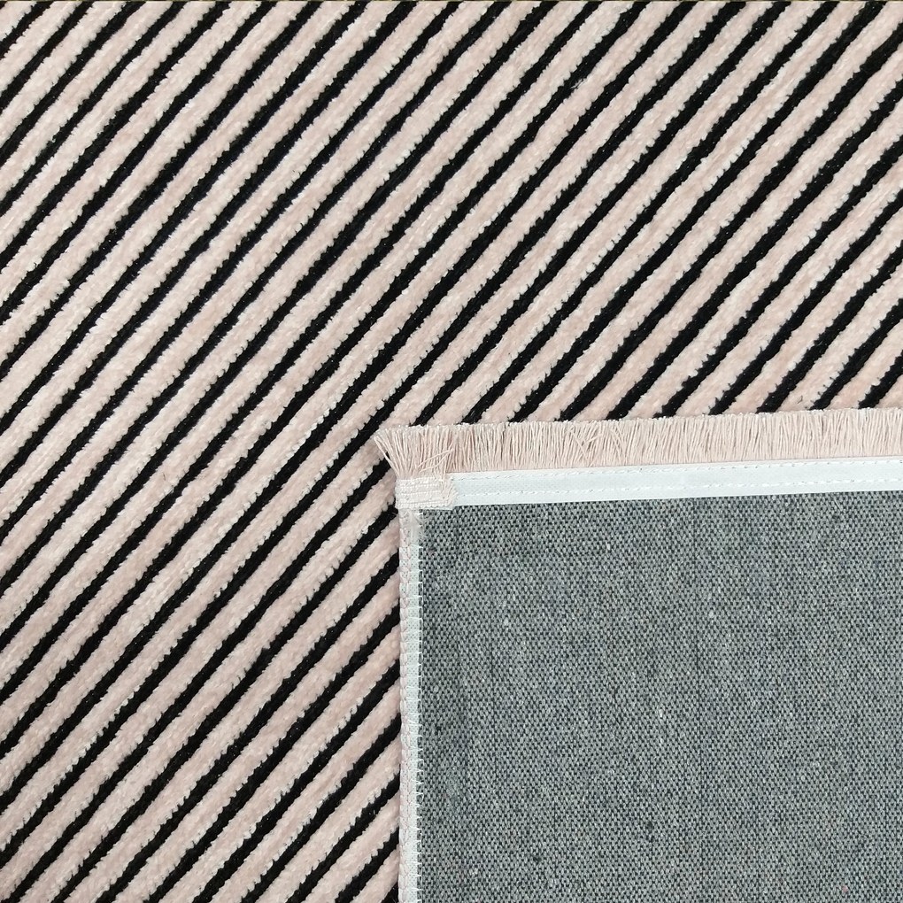 DY DIAMOND 01 RŮŽOVÝ koberec Rozmer: 120x180 cm