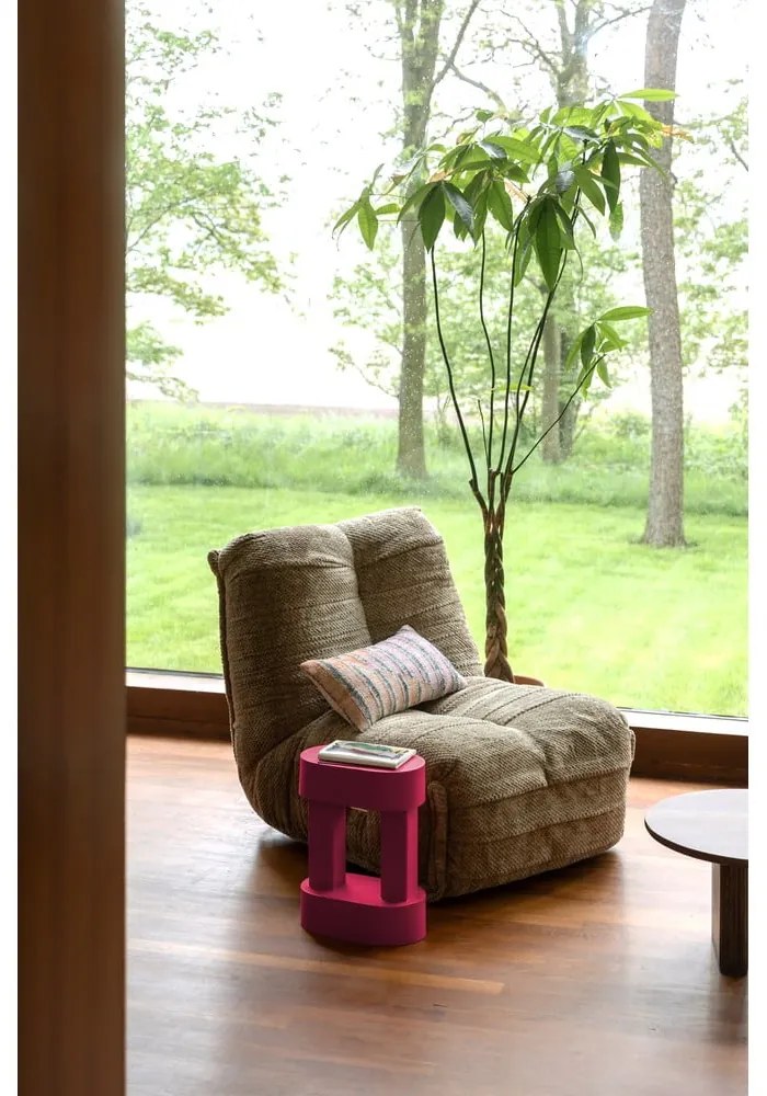 Hnedé polohovacie relaxačné kreslo Hamilton – Dutchbone