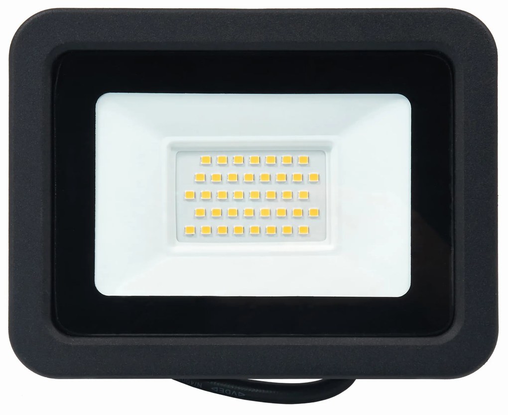 BERGE LED reflektor RODIX PREMIUM - 30W - IP65 - 2550Lm - studená biela - 6000K