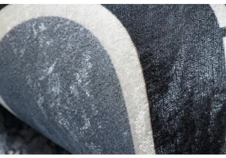 BAMBINO 2279 umývací koberec Streets, poskok, čísla pre deti protišmykový - šedý Veľkosť: 80x150 cm