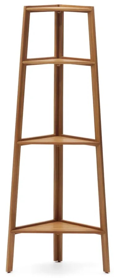 Vonkajší regál z masívu akácie v prírodnej farbe 42x150 cm Victora - Kave Home