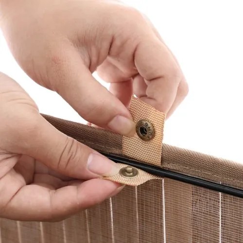 Kôš na bielizeň Launda 72 l hnedý