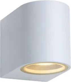 Lucide 22861/05/31 Moderné exteriérové nástenné svietidloZORA-LED Wall Light GU10/5W biele