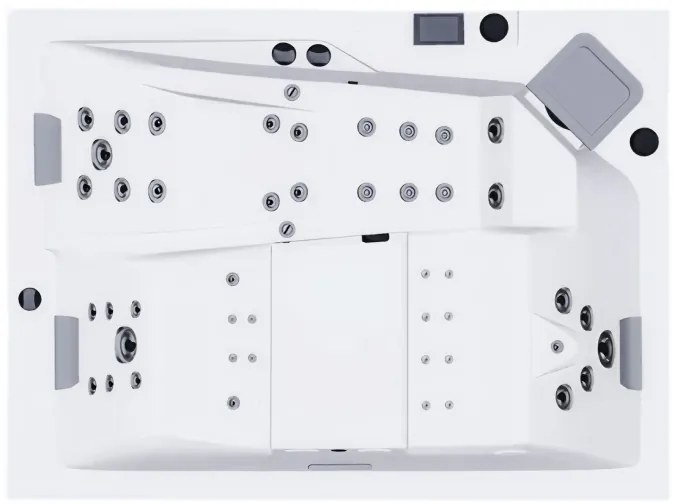 Vírivka HANSCRAFT OKA 2 NEPHRITE 3 miesta - 216 x 160 x 78 cm