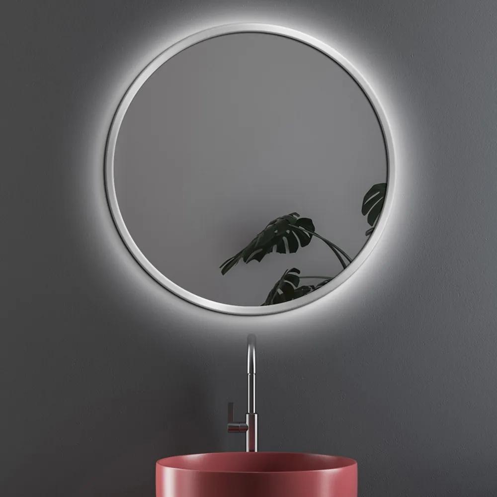 Zrkadlo Nordic Silver LED Rozmer zrkadla: ø 120 cm