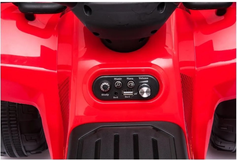 LEAN CARS Elektrická štvorkolka JS320 červená