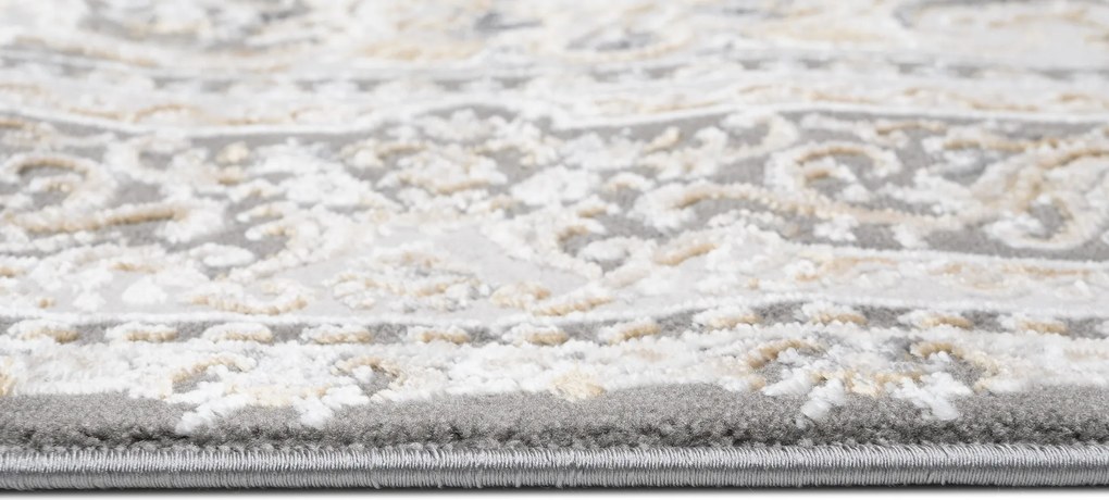 TA Koberec TZ20B SHRNIK ŠEDÁ HERA HBY Rozmer: 80x150 cm