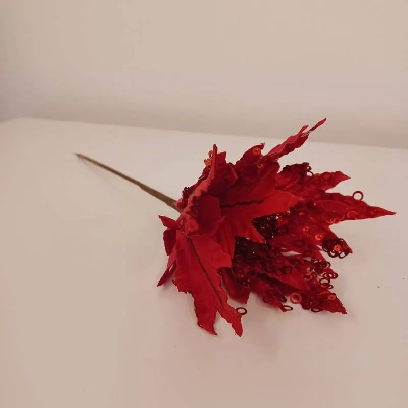 DECOLED Květ, 30 x 23 cm, červená