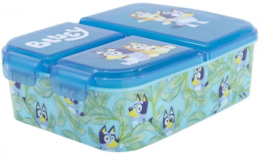 Multibox na desiatu Bluey s 3 priehradkami