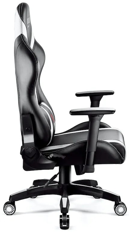 Herné kreslo Diablo X-Horn 2.0 King Size: Čierno-biele Diablochairs