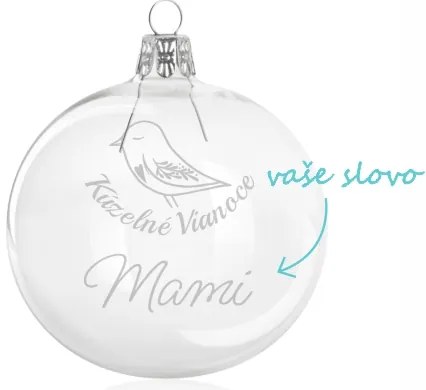 Pieskovaná banka Vtáčik s prianím 8 cm