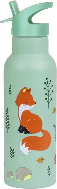 Nerezová fľaša na pitie lesní priatelia XL