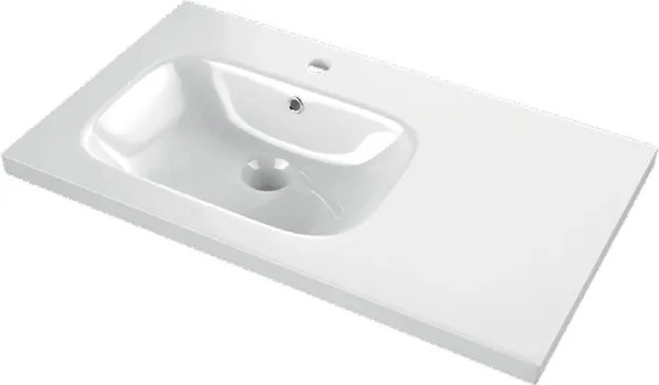 BPS-koupelny Nábytkové keramické umývadlo CSD 81-46 (81x46x15 cm)