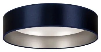 Duolla - LED Stropné svietidlo ROLLER LED/24W/230V pr. 45 cm modrá/strieborná