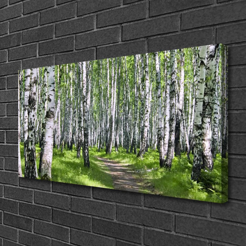 Obraz na plátne Les chodník príroda 120x60 cm