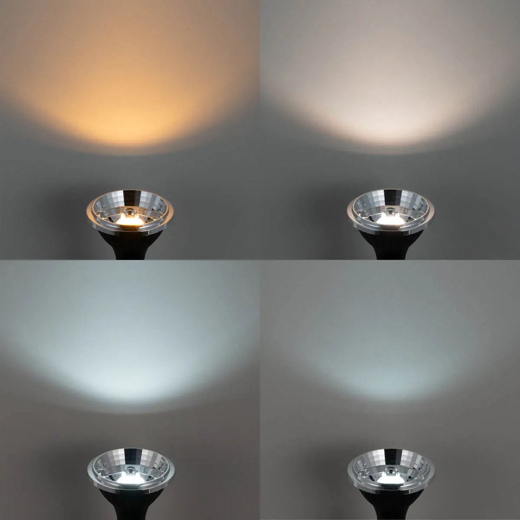 Inteligentná stmievateľná LED žiarovka GU10 AR70 6W 520 lm 2200 - 6500K