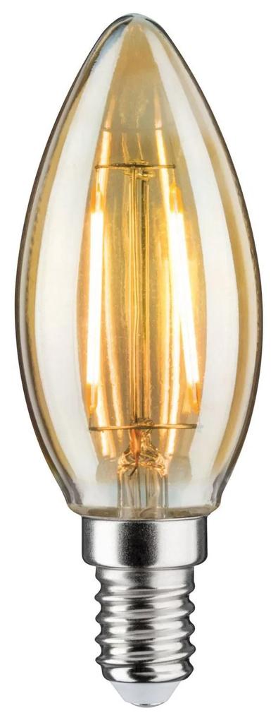 Sviečková LED E14 4,7 W 2 500 K zlatá stmievateľná