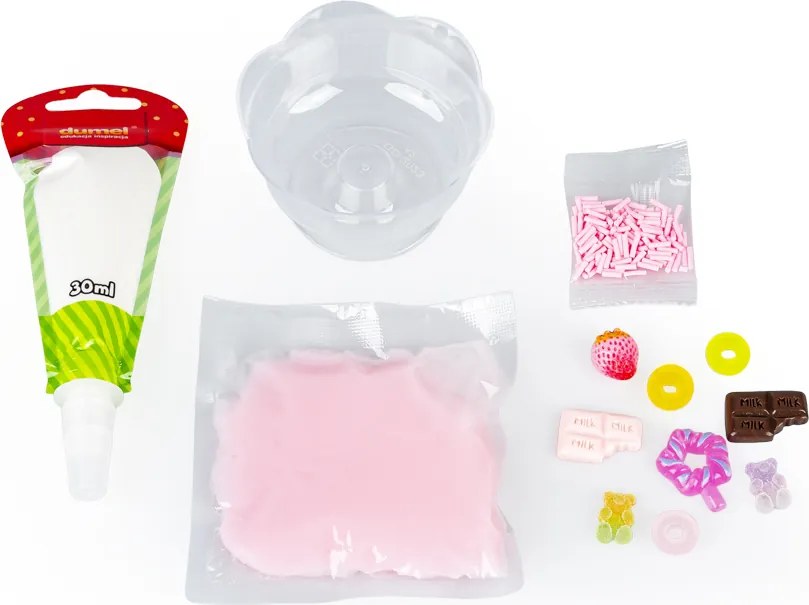 Dezert s krémom | Kreatívna sada Dumel Discovery – výroba squishy dezertu