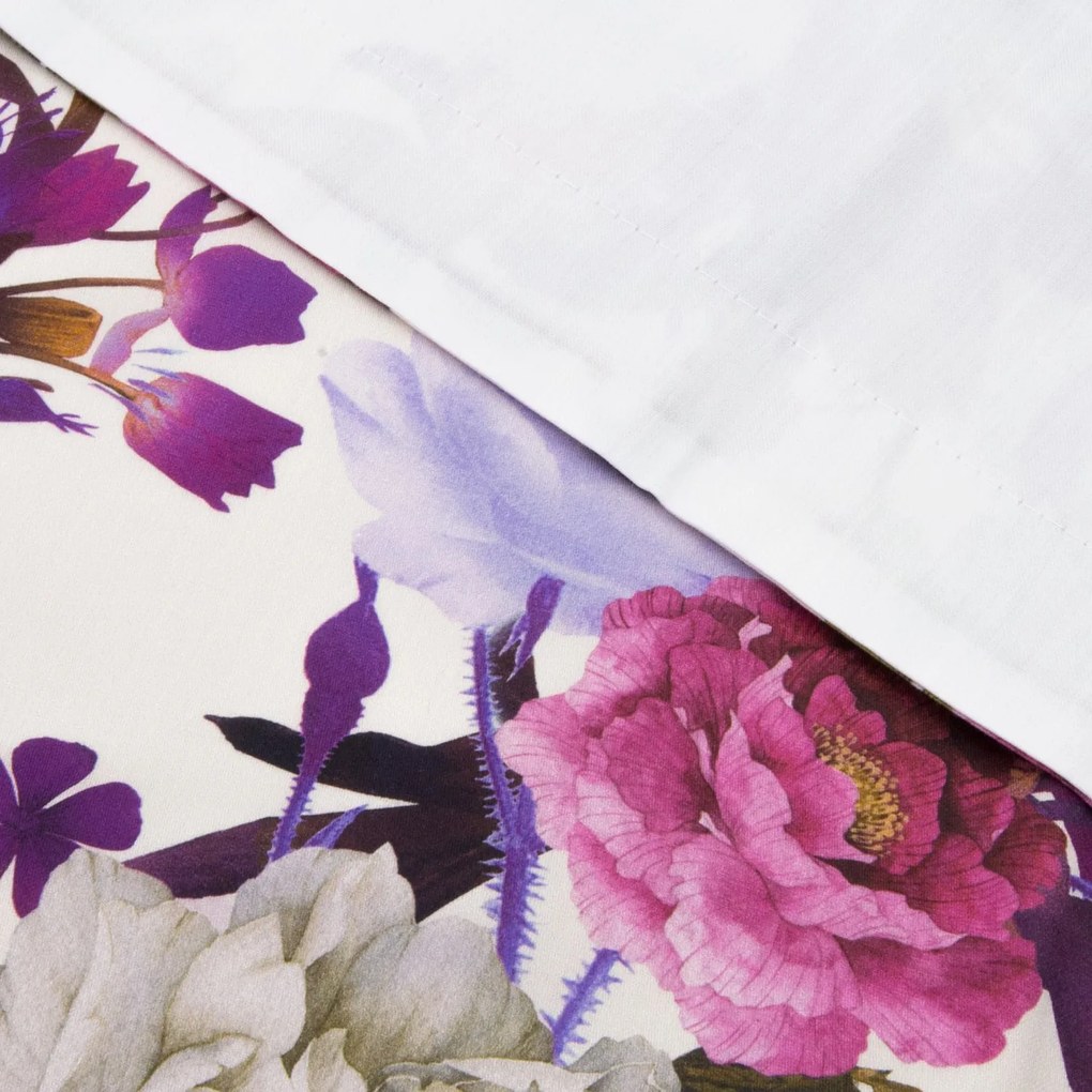 SATÉNOVÉ OBLIEČKY LUXURY PREMIUM KALINA 160X200 CM, 2KS 70X80 CM VZOROVANÉ