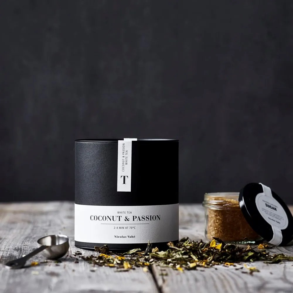 Nicolas Vahé Biely čaj COCONUT & PASSION s kokosom a marakujem 100g