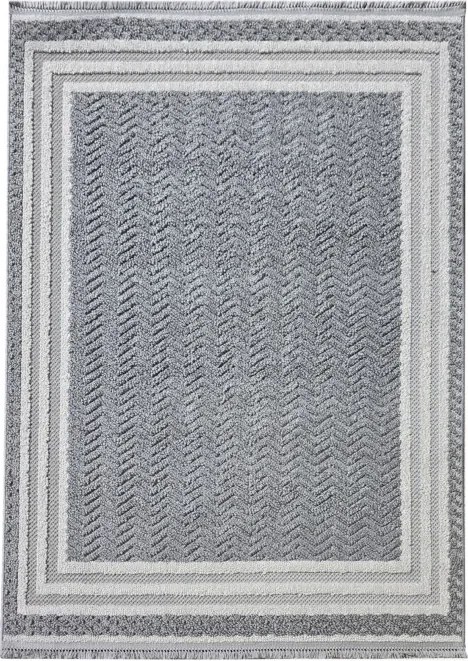 DC Koberec Milano 090 sivá krémová Rozmer: 140×190 cm